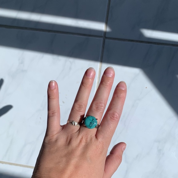 Turquoise Ring from Greece - Picture 2 of 5